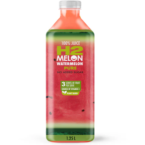 H2Juice Watermelon 1.25L X 6 Bottles