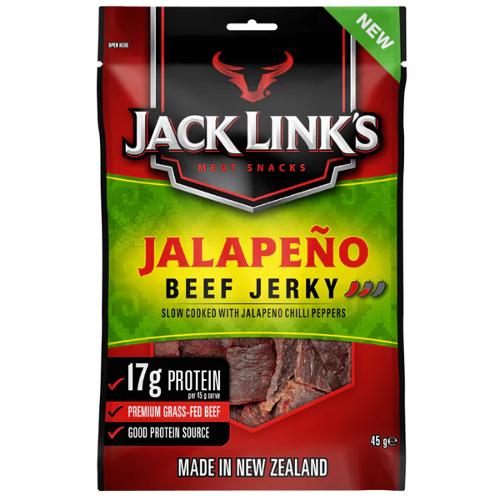 Jack Links Beef Jerky Jalapeno 45g X 10 Units