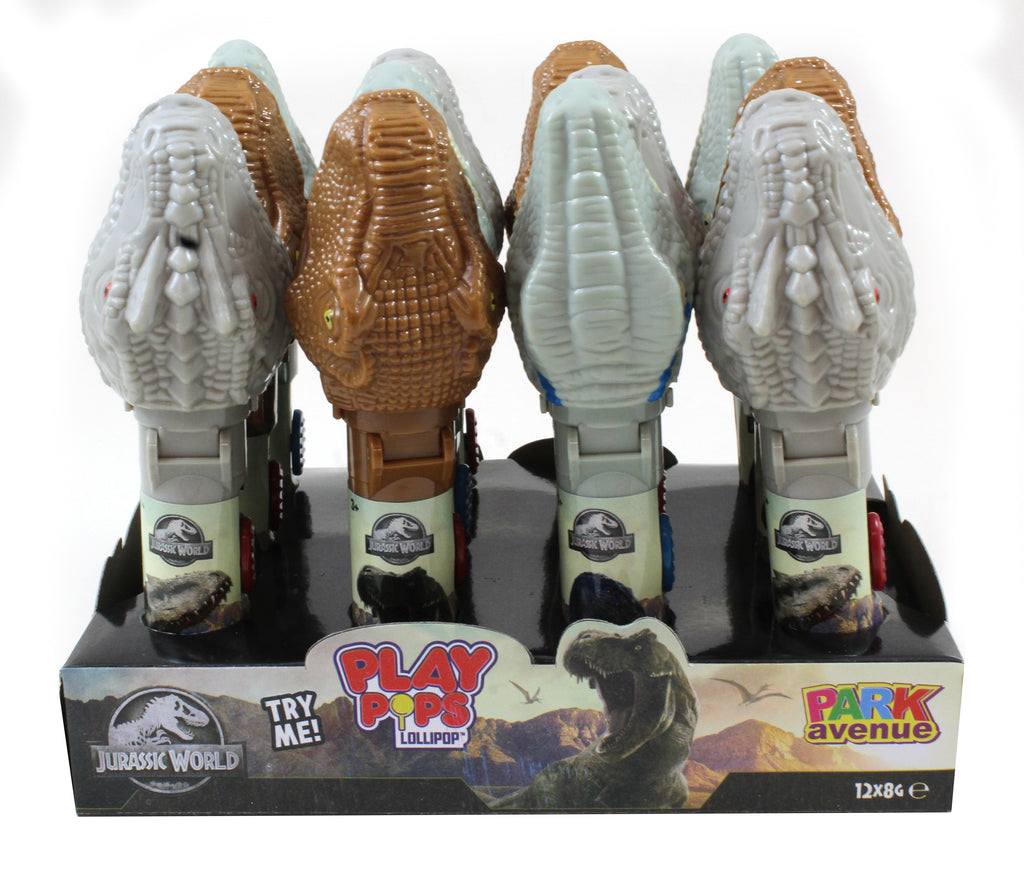 Toy Jurassic Dinosaur Play Pops 8g X 12 Units