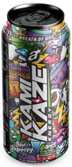 KAMIKAZE BLUE RASPBERRY ENERGY 500ML X 12 CANS