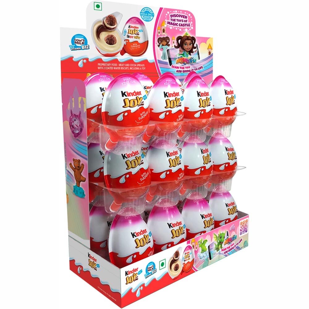 Kinder Joy Girls Egg 20g X 48 Units