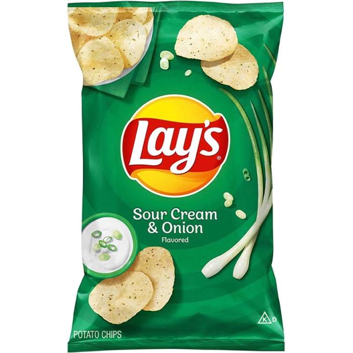 US CHIPS Lay's Sour Cream & Onion 184.2g X 12 Bags Cheetos