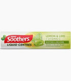 Soothers Liquid Centres Lemon & Lime 50g x 24 Units