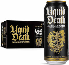 Liquid Death Sparkling Water 500ml X 12 Cans