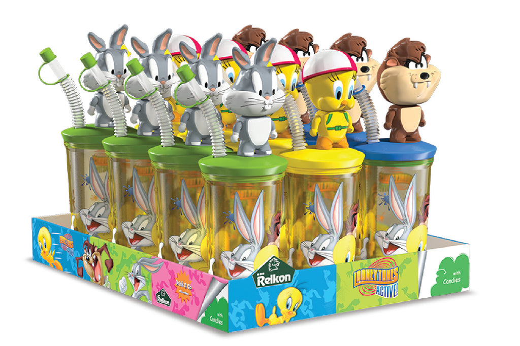 Toy Drink n Go Character Tumblers Looney Tunes 10g X 12 Units
