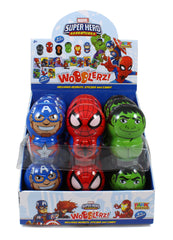 Toy Avengers Wobblerz 10g X 18 Units