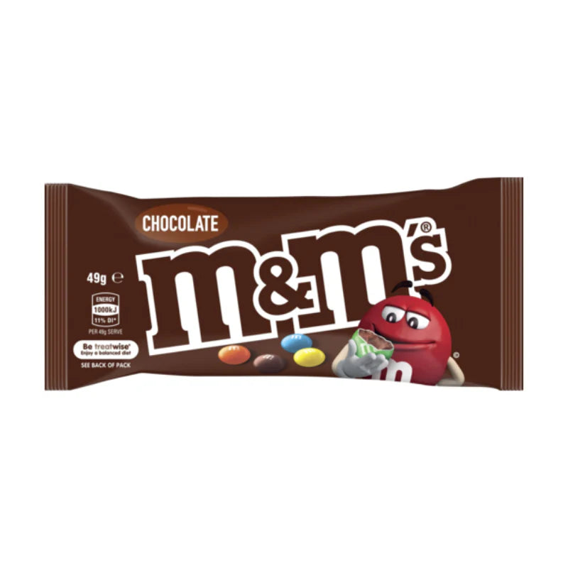M&M's Milk Choclate 49g x 12 Units