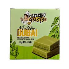 Gusto Matcha Dubai Chocolate Kataifi & Pistachio Cream 100g x 12 Units