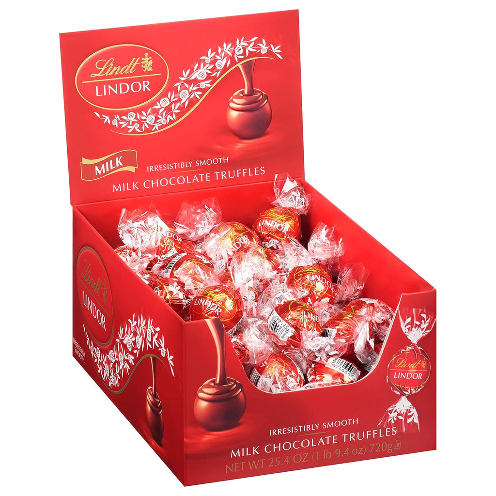 Lindor Lindt Milk Chocolate Truffles 1 box x 60 units