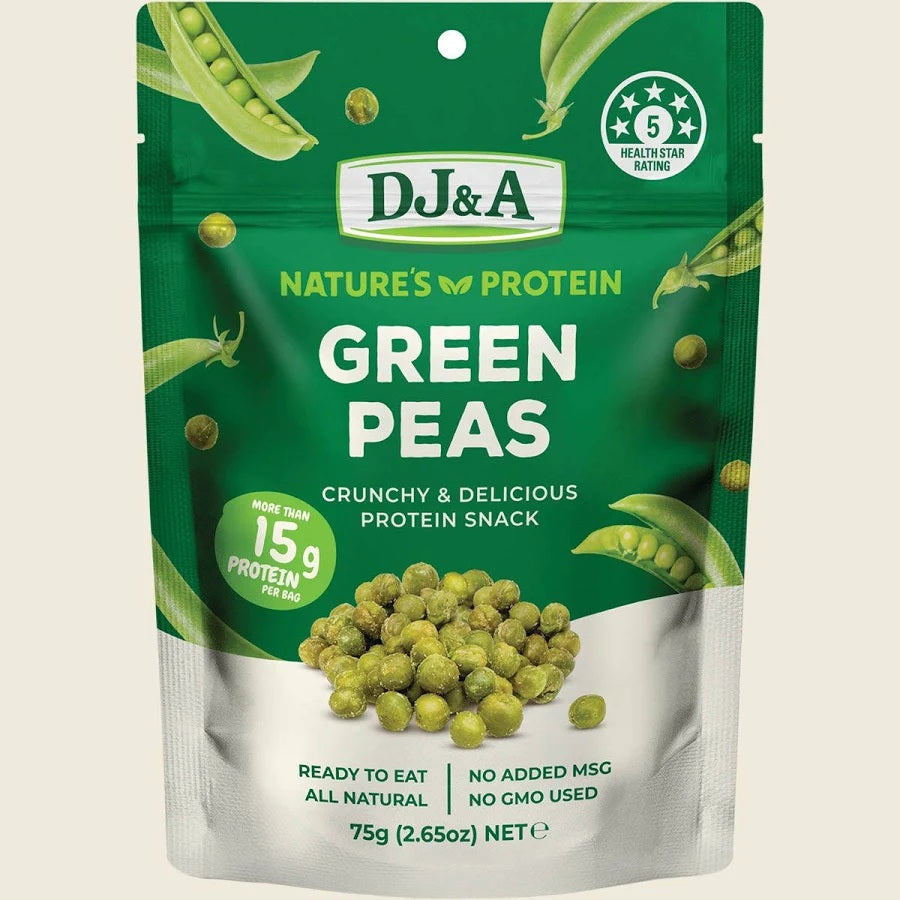 Nature's Protein Green Peas 75g x 12 Bags