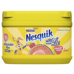 UK Nesquik Strawberry Milkshake Mix 300g x 1 Unit