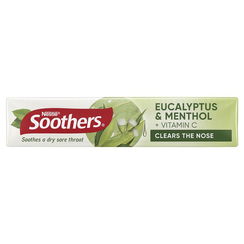 Soothers Eucalyptus & Menthol 45g X 36 Units