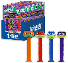 Pez Dispenser Ninja Turtles 17g X 6 Units