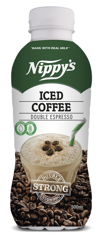 Nippy's Iced Coffee Double Espresso 500ml X 12 Bottles