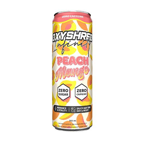 OxyShred Infinity Peach Mango 355ml X 12 Cans