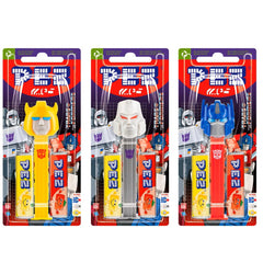 Pez Dispenser Transformer 17g X 6 Units