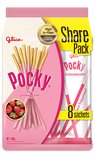 Pocky Share Pack Strawberry 168g X 5 Bags (8 Sachets Per Bag)