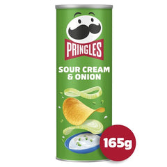 UK Pringles Sour Cream and Onion 165g X 6 Cans