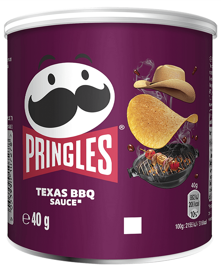 UK Pringles Texas BBQ Sauce 40g X 12 Cans