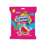Lolloz Gummy Clusters Rainbow 140g X 12 Bags