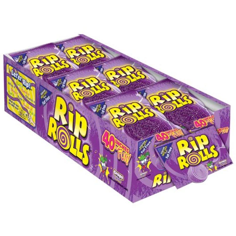 RIP Rolls Grape 40g X 24 Rolls