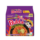Samyang Buldak Hot Chicken Flavour Ramen Habanero Lime 8 x (135g X 5 Pack)