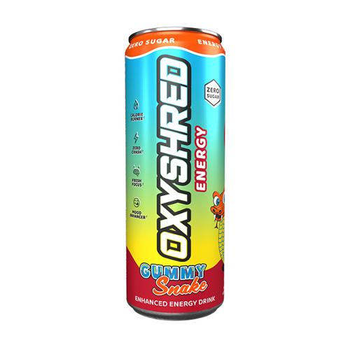 OxyShred Ultra Energy Gummy Snake 355ml X 12 Cans