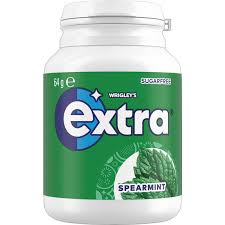 Extra Spearmint Gum 64g X 6 Bottles