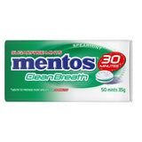 Mentos Clean Breath Mint Spearmint 35g x 12 Units