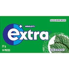 Extra Spearmint Gum 27g X 24 Units