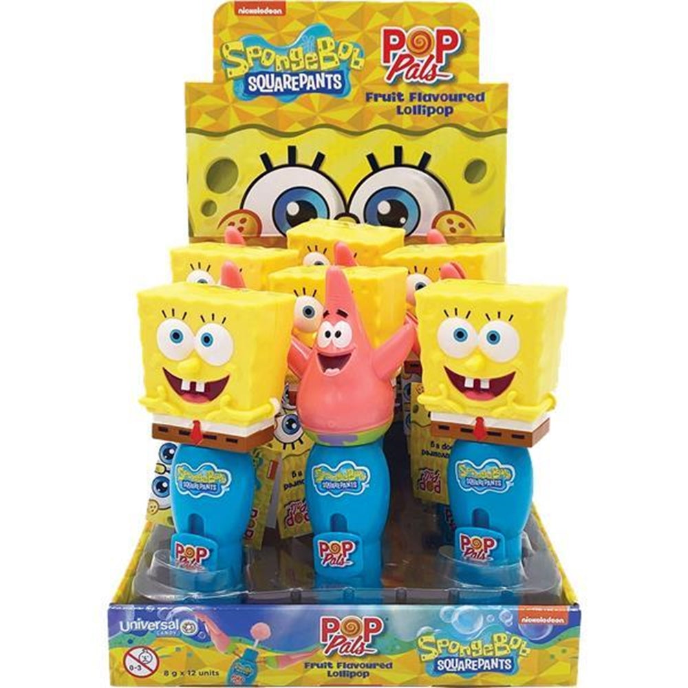 Spongebob Pop Pals 8g x 12 units