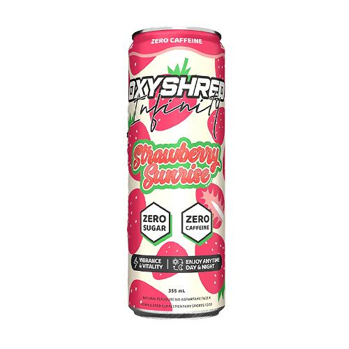 OxyShred Infinity Strawberry Sunrise 355ml X 12 Cans