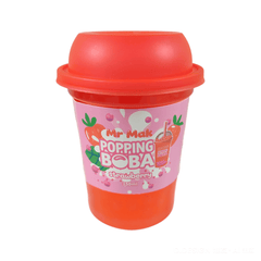 Mr. Mak Popping Boba Strawberry 350ml x 24 Units