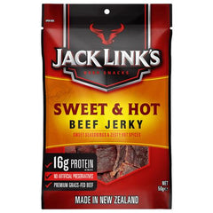 Jack Links Beef Jerky Sweet & Hot 50g X 10 Units