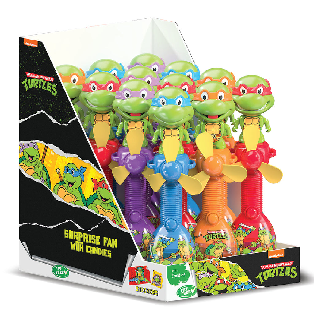 Toy Surprise Fan TMNT Ninja Turtles 10g X 12 Units