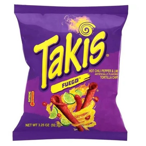 US Chips Takis Fuego 92.3g X 20 Bags