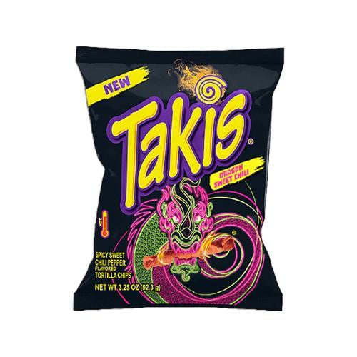 US Chips Takis Dragon Sweet Chilli 92.3g X 20 Bags