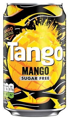 UK Tango Mango Sugar Free 330ml X 24 Cans