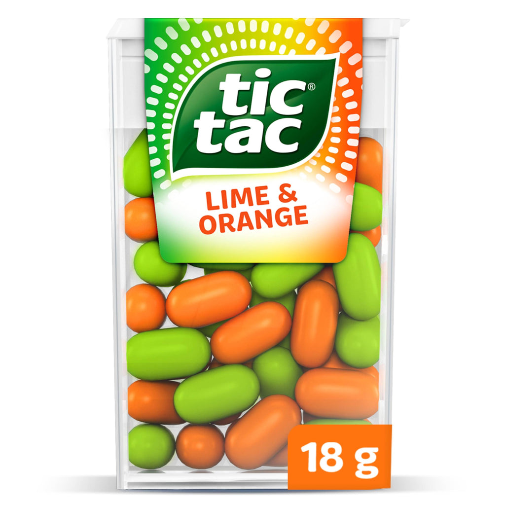 Tic Tac Lime & Orange 18g X 24 Units