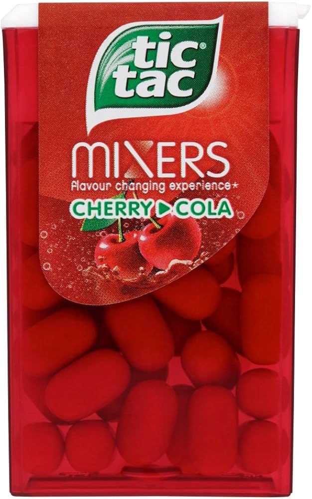 Tic Tac Mixers Cherry Cola 18g X 24 Units