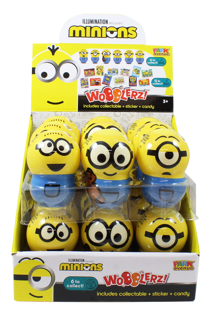 Toy Minions Wobblerz 10g X 18 Units