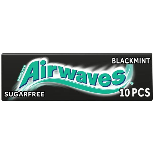 UK Airwaves Black Mint 10pcs X 30 Units