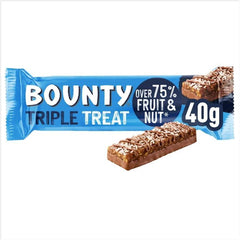UK Bounty Triple Treat Fruit & Nut 40g X 18 Units
