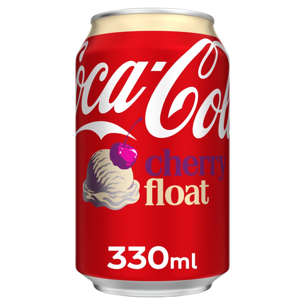 UK Coke Cherry Float 330ml X 24 Cans