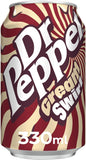 UK Dr Pepper Cream Swirl 330ml X 24 Cans