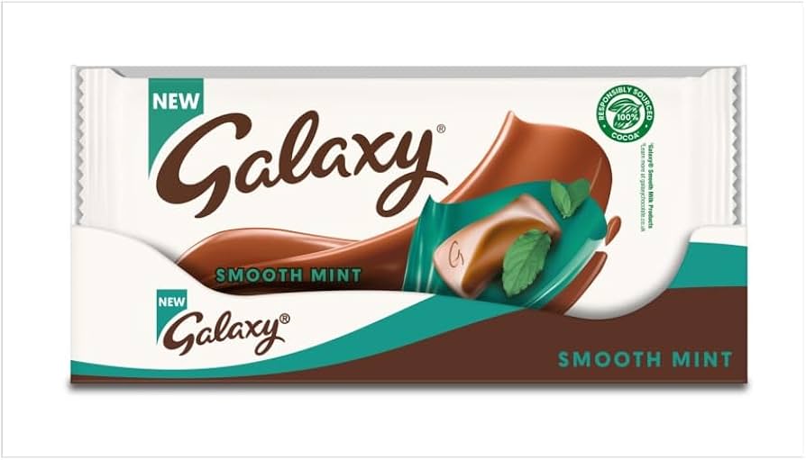 UK Galaxy Smooth Mint 110g X 24 Blocks