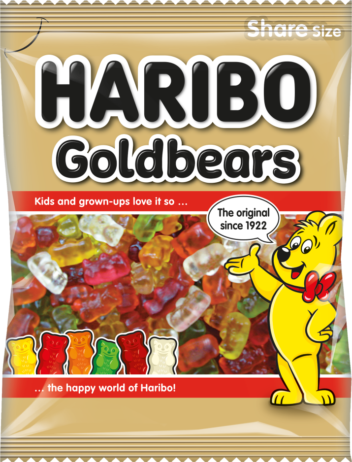 Haribo Goldbears Original Gummy Bears 160g X 12pcs