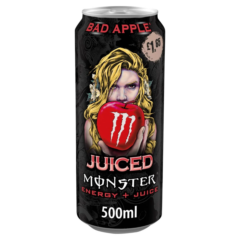 UK Monster Bad Apple 500ml X 12 Cans