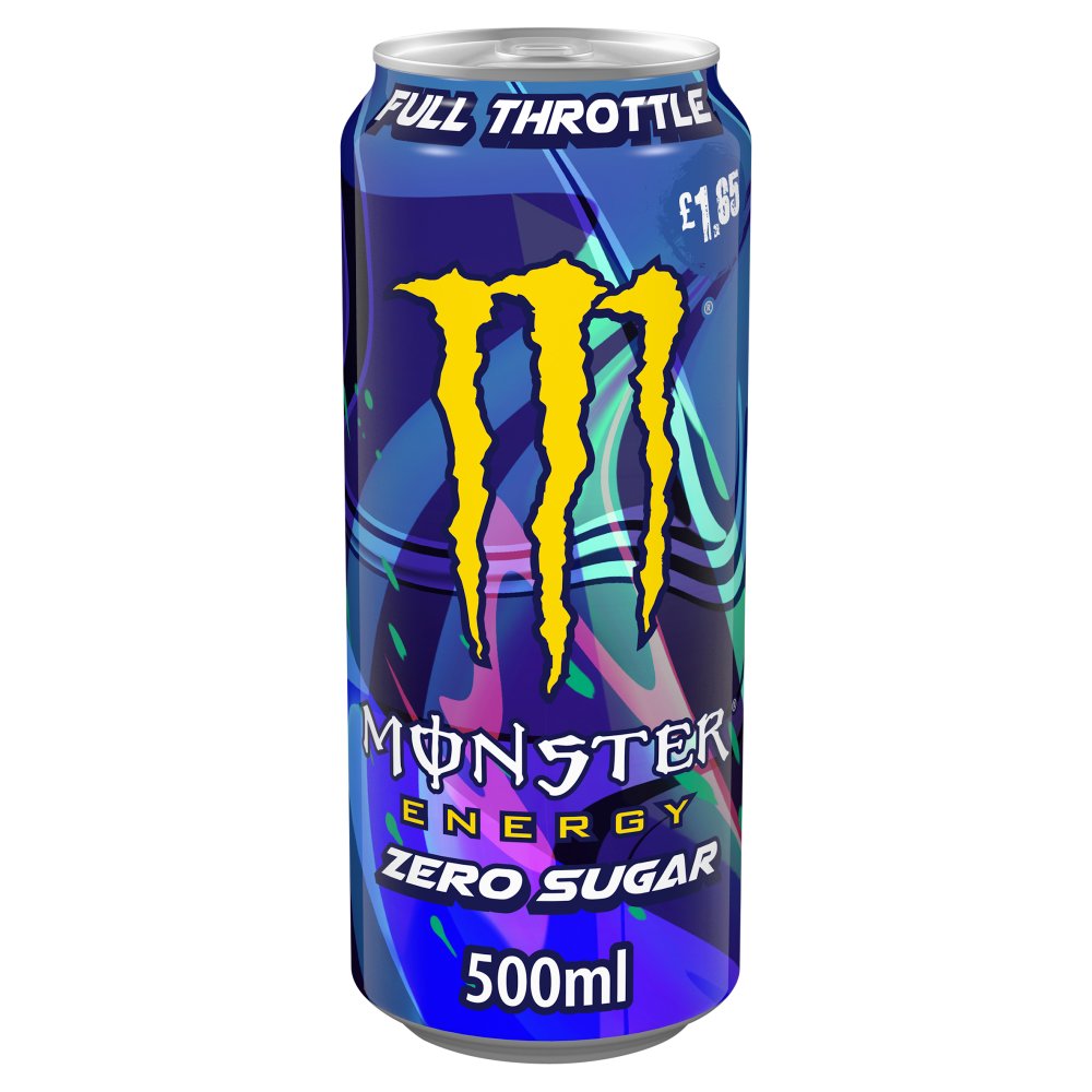 UK Monster Full Throttle 500ml X 12 Cans