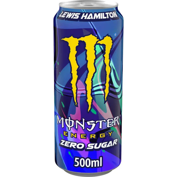 UK Monster Lewis Hamilton 500ml X 12 Cans